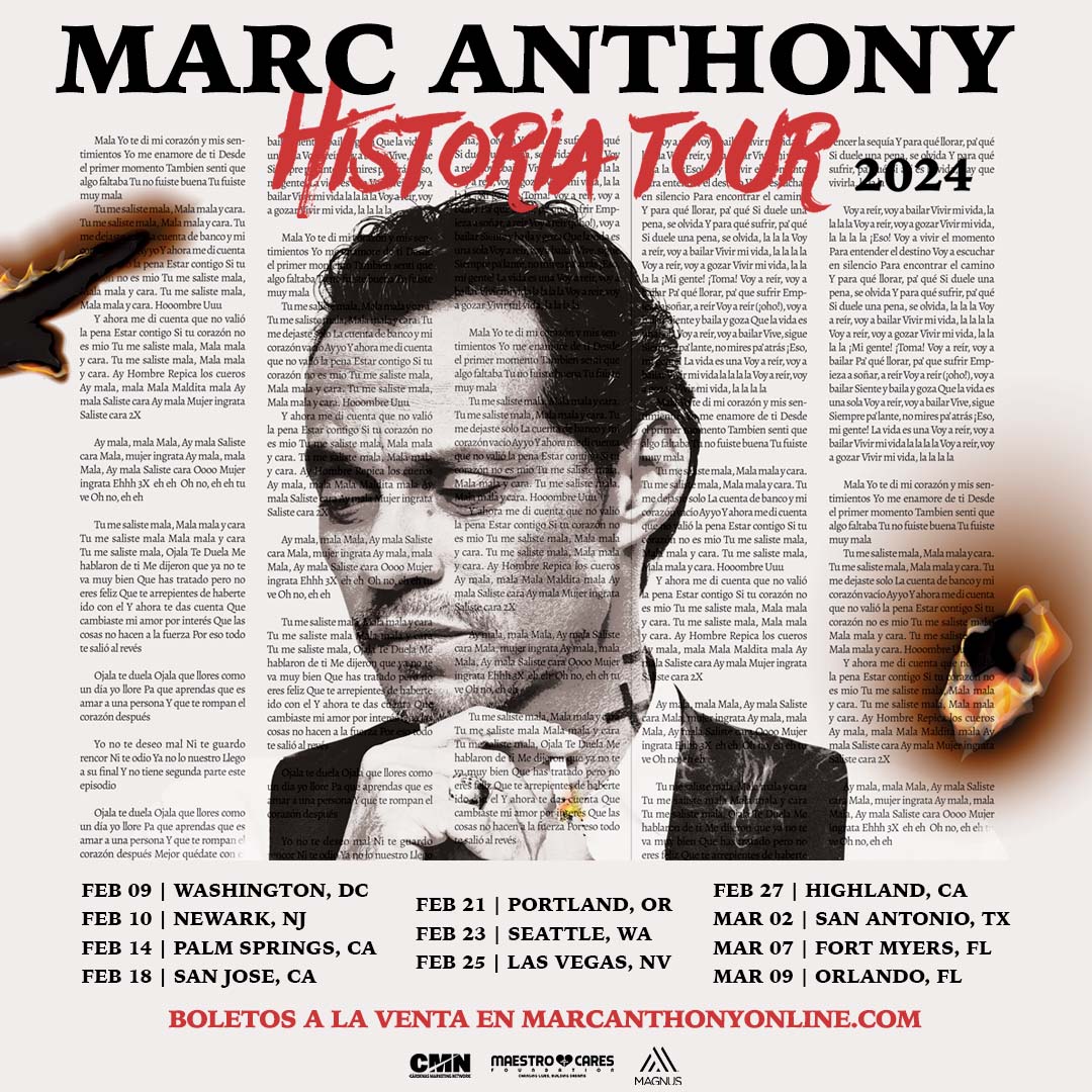 TOUR Marc Anthony
